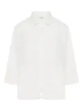 Transit buttoned oversized shirt - White