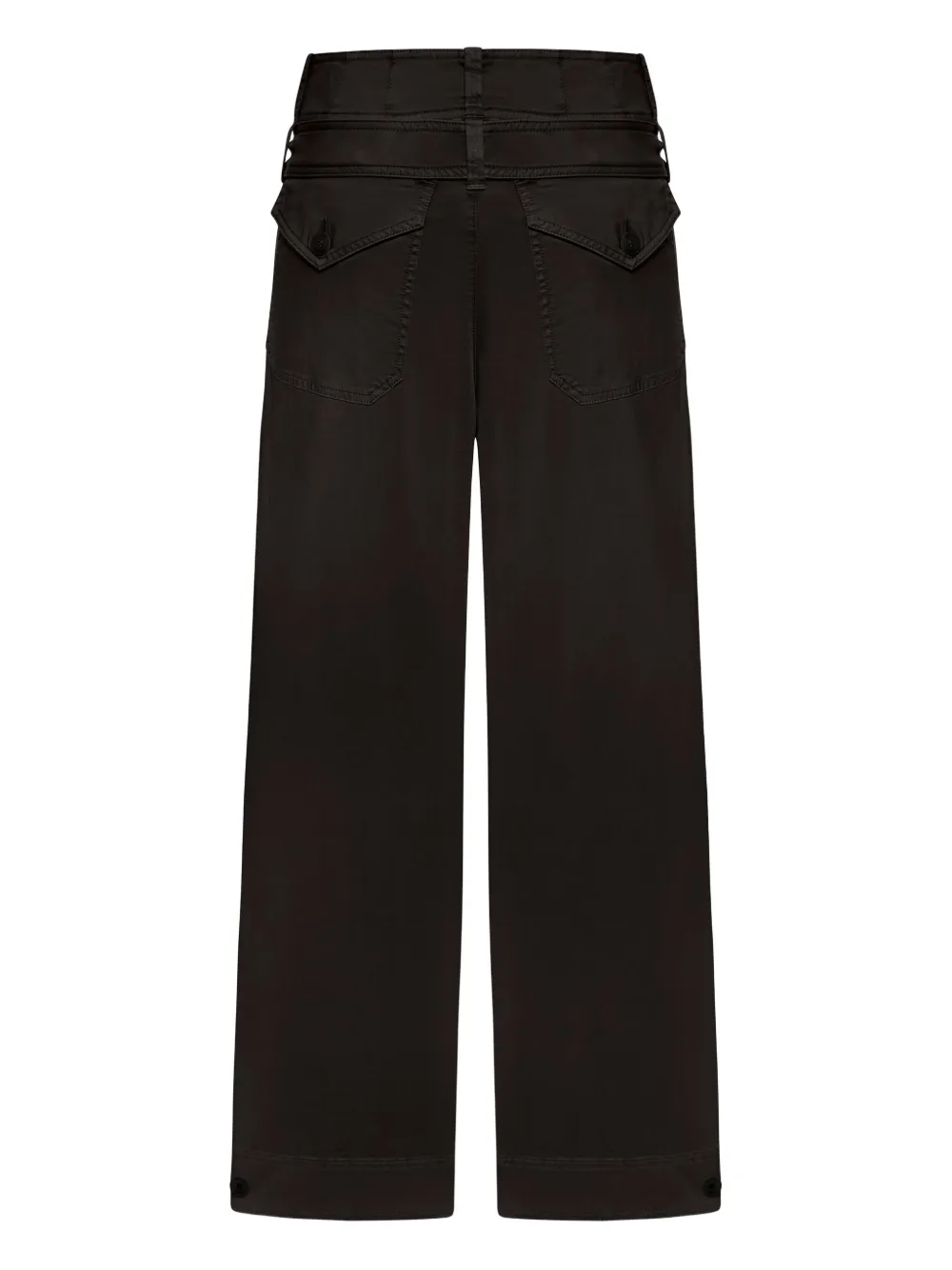 Seafarer belted trousers - Zwart