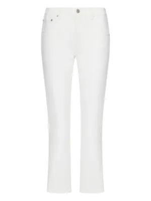 ETRO Embroidered straight-leg Jeans | White | FARFETCH