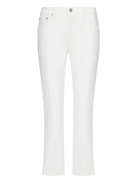 Brunello Cucinelli logo-patch jeans