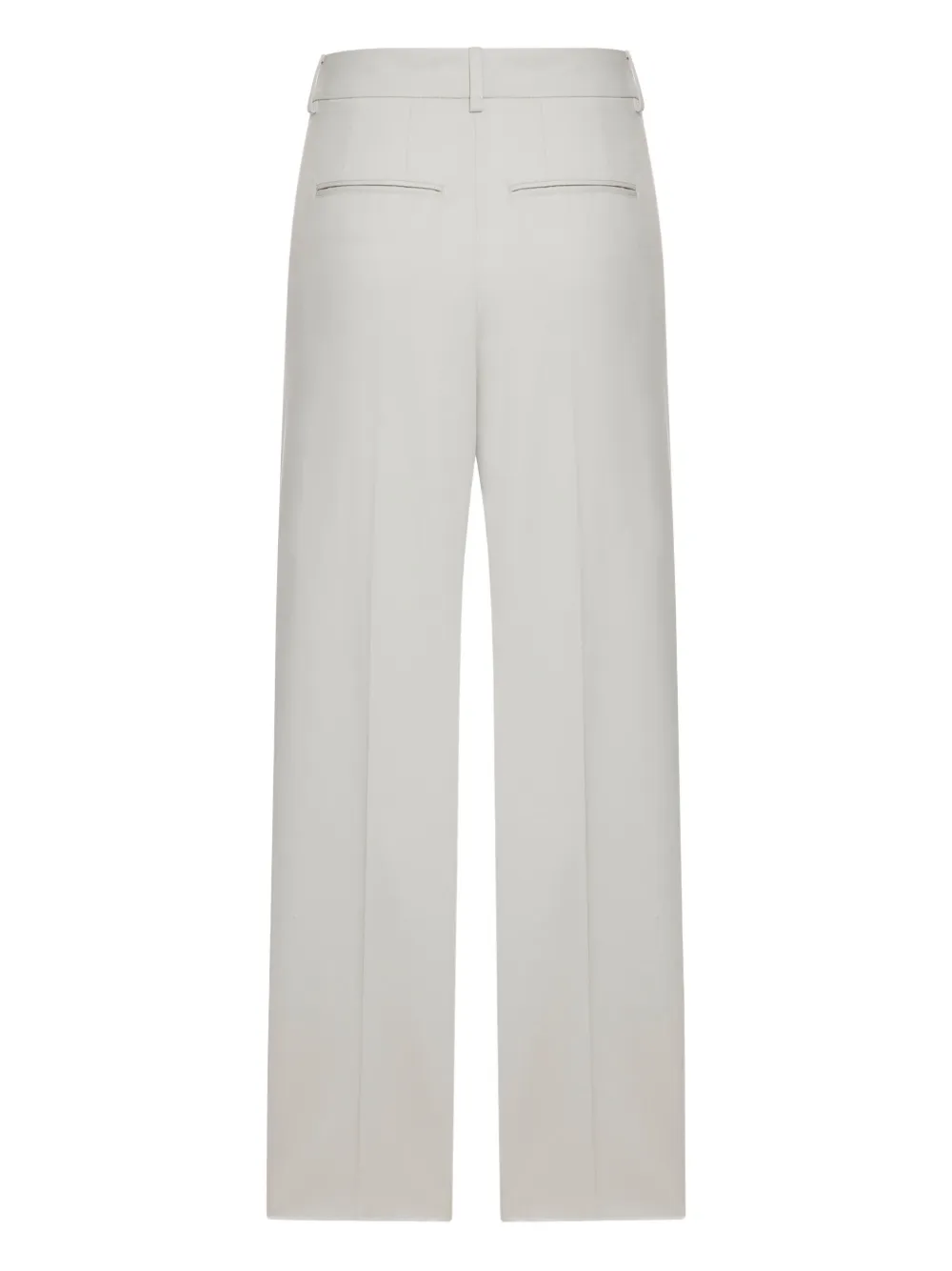 Seafarer tailored wide-leg trousers - Grijs