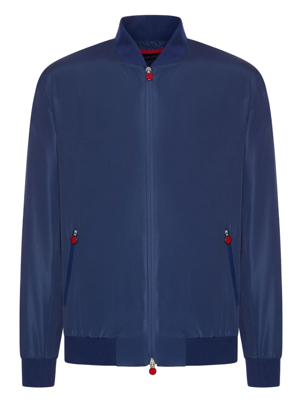 Kiton zip-up bomber jacket | Blue | Image 1