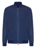 Kiton zip-up bomber jacket - Blue