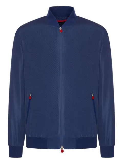Kiton zip-up bomber jacket