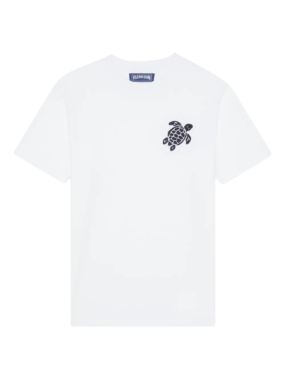 Vilebrequin Katoenen T-shirt met schildpadprint Wit