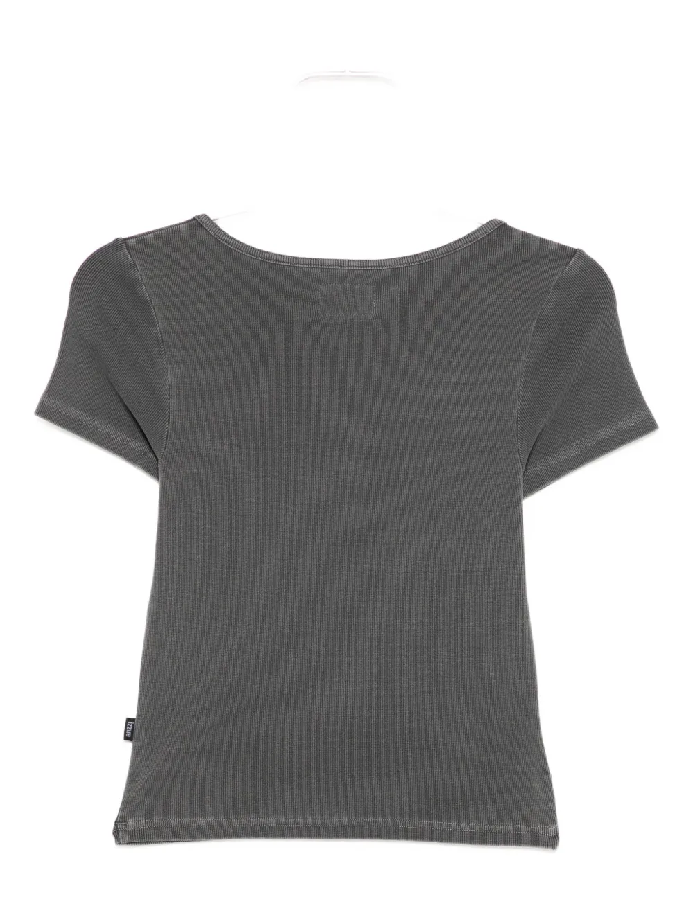 izzue Henley top Grijs