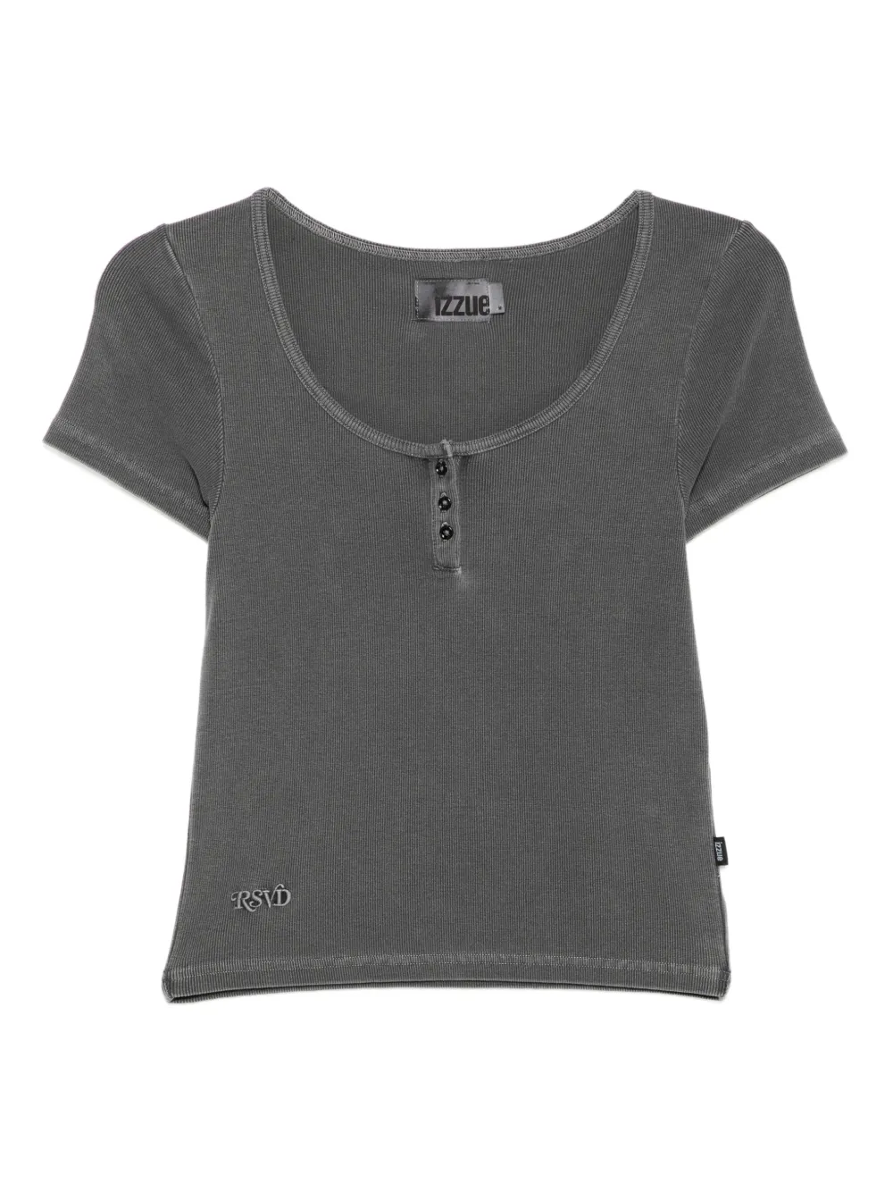 Izzue Henley top Grijs