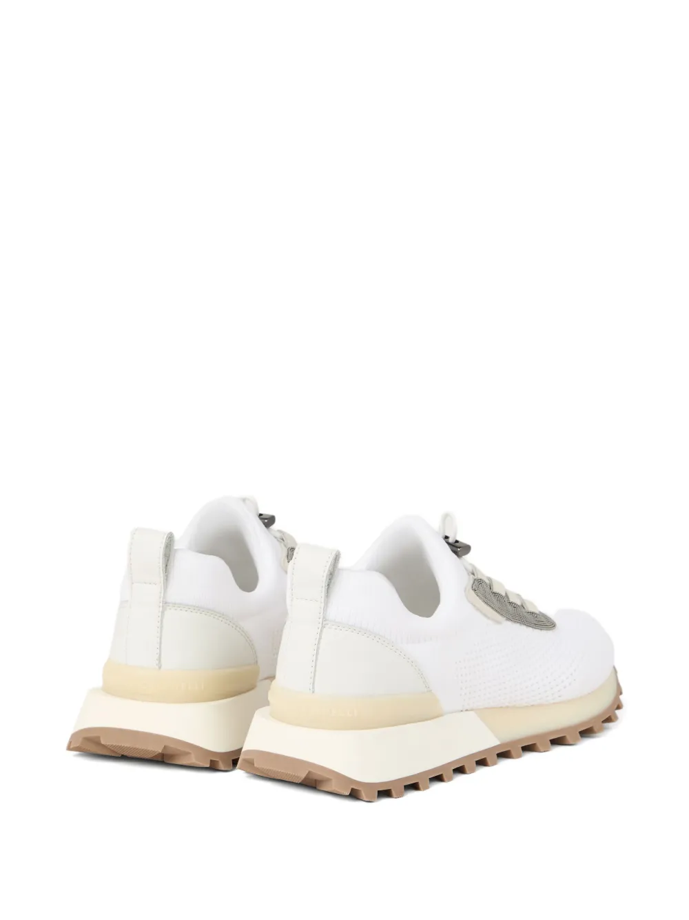 Brunello Cucinelli Monili chain-detail sneakers White