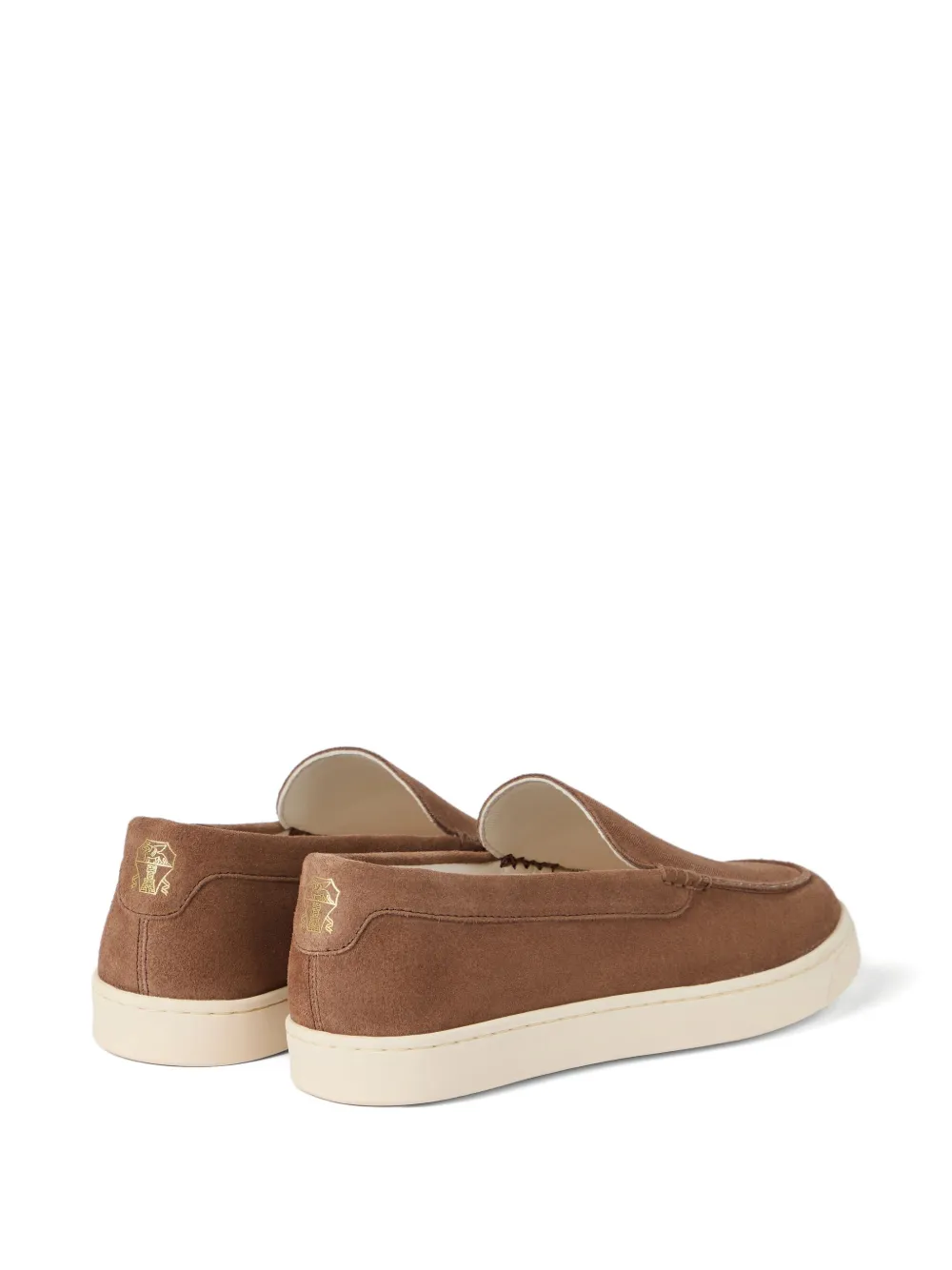 Brunello Cucinelli suede loafers Brown