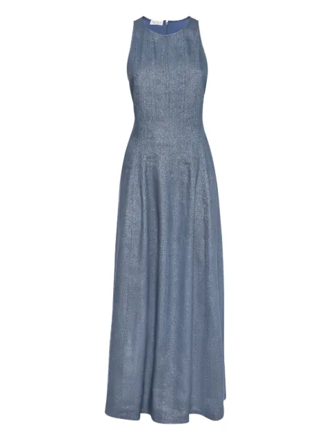 Brunello Cucinelli crepe maxi dress
