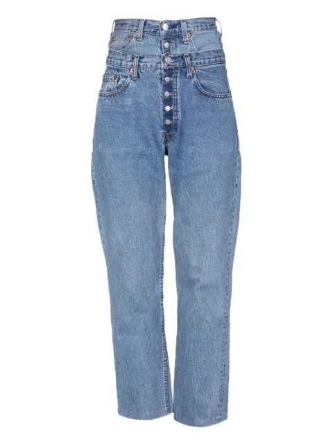 1/OFF buttoned denim jeans