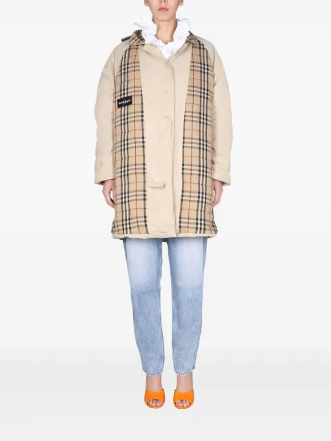 1/OFF check pattern coat