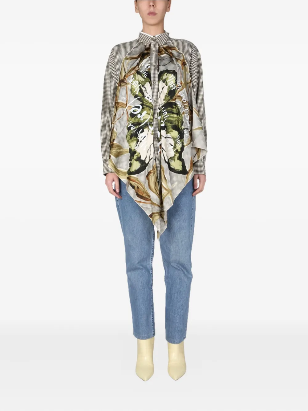 1/OFF buttoned butterfly top | Blouses | Image 2