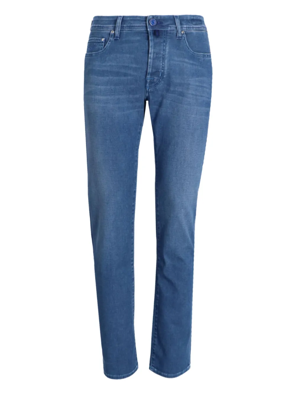 Jacob Cohën Jeans con applicazione logo - Blu