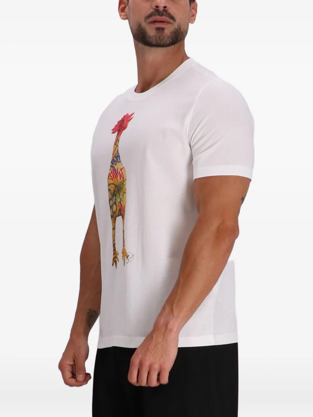 PAUL SMITH RUBBER CHICKEN-PRINT T-SHIRT