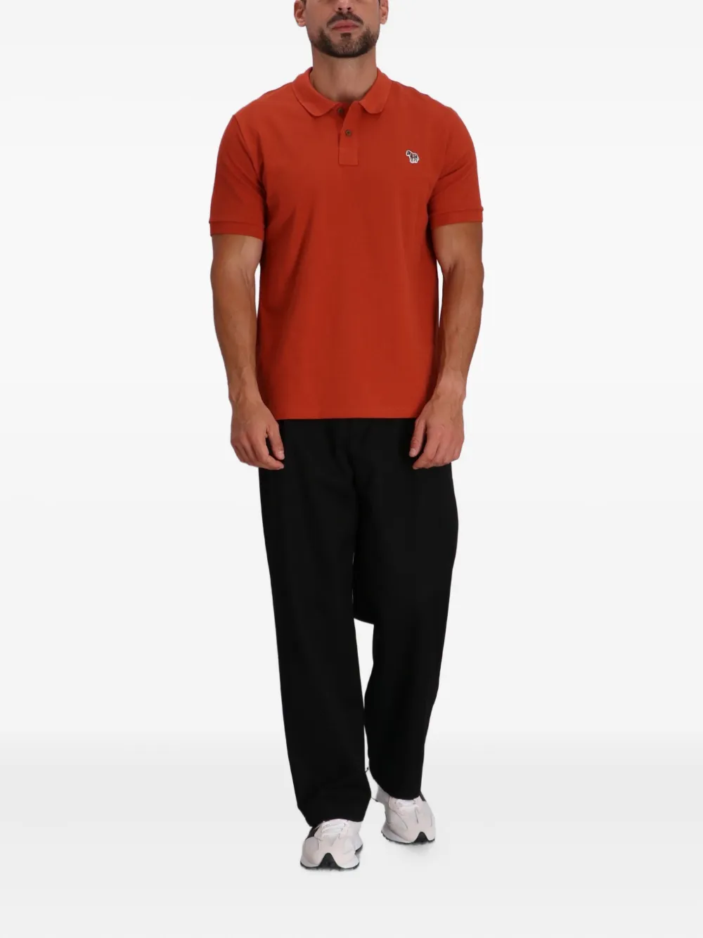 Paul Smith Zebra-patch polo shirt | Image 2