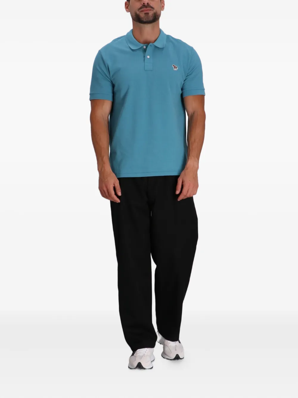 Paul Smith Zebra-patch polo shirt | Image 2