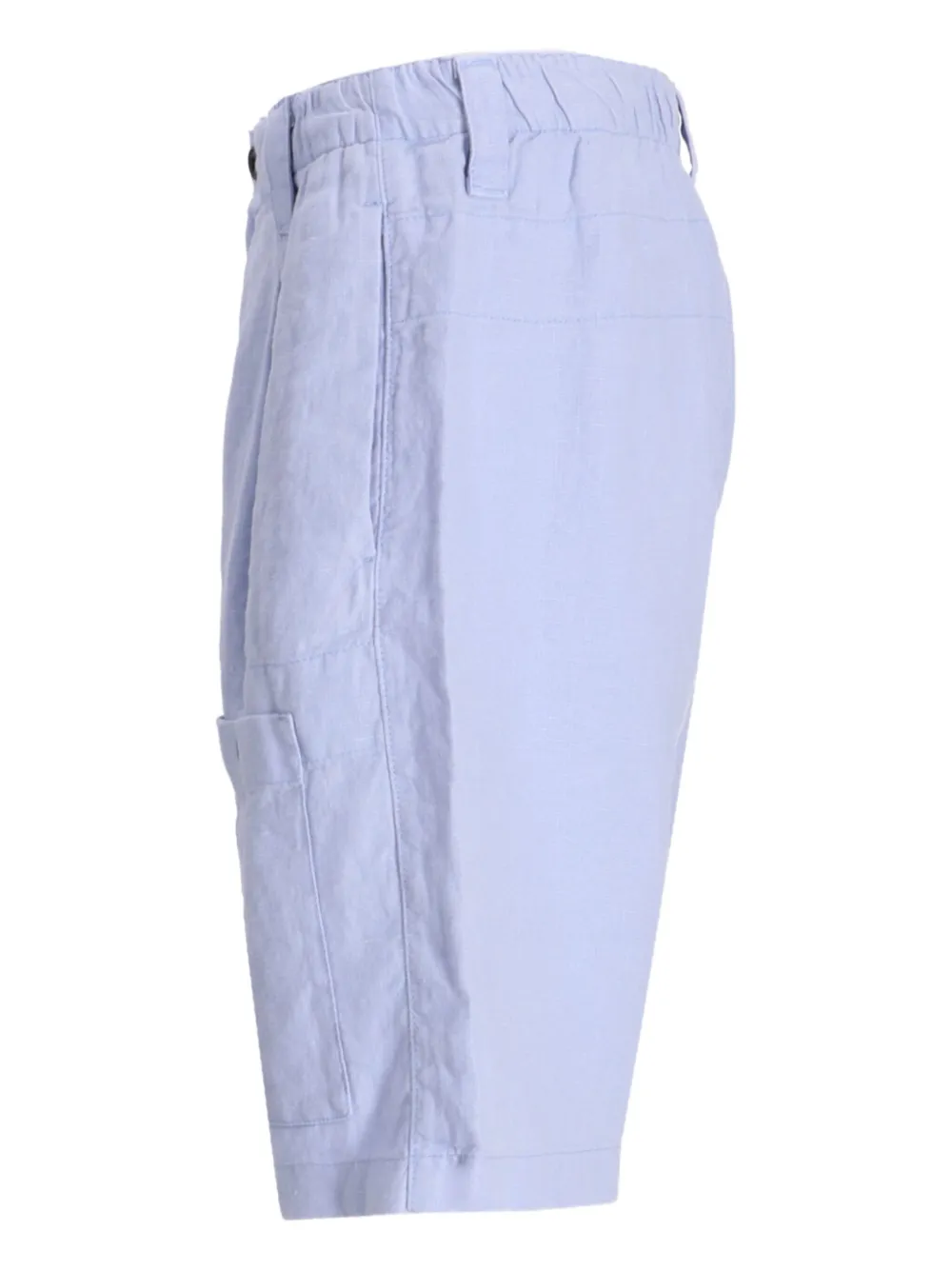 C.P. Company Geplooide cargo shorts Blauw