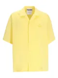 Moschino short-sleeve button-up shirt - Yellow