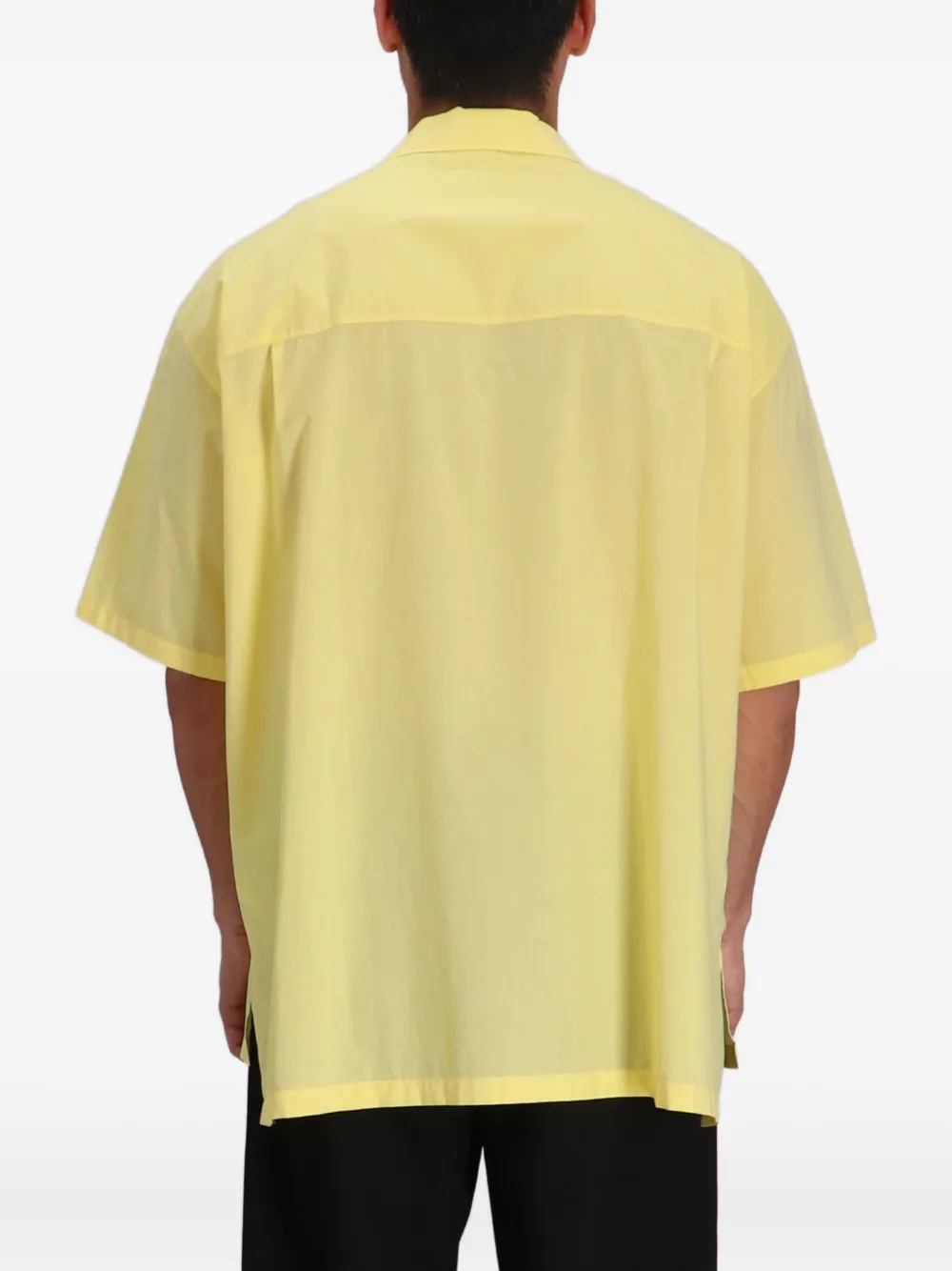 Moschino Overhemd met korte mouwen Geel
