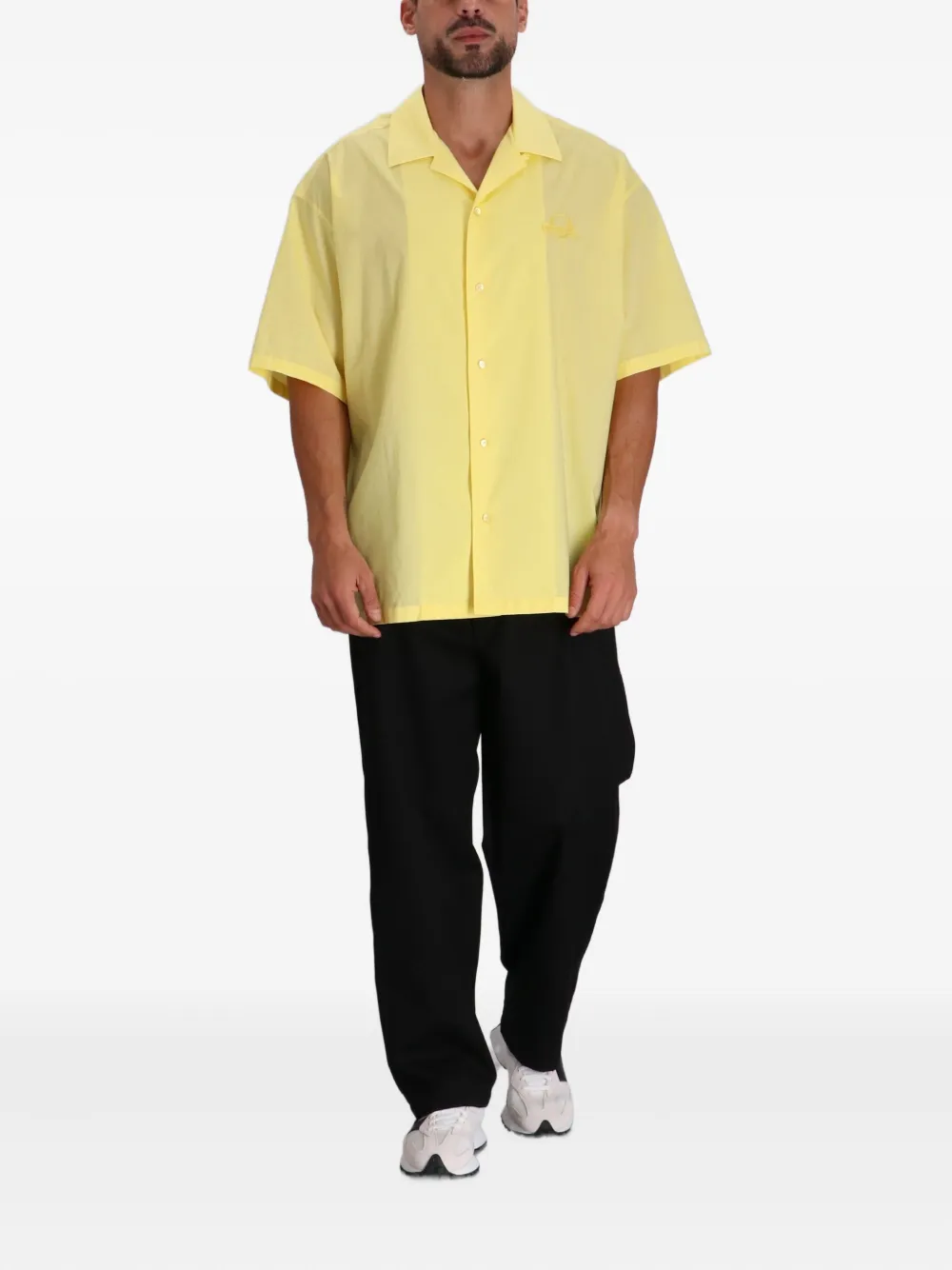 Moschino Overhemd met korte mouwen - Geel