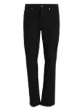 Karl Lagerfeld logo-patch jeans - Black