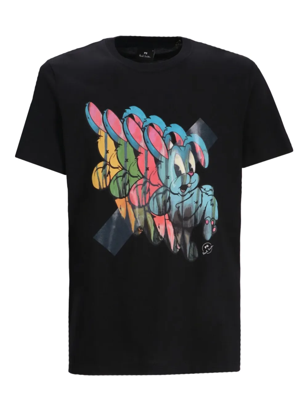 Paul Smith graphic-print T-shirt | Black | Image 1