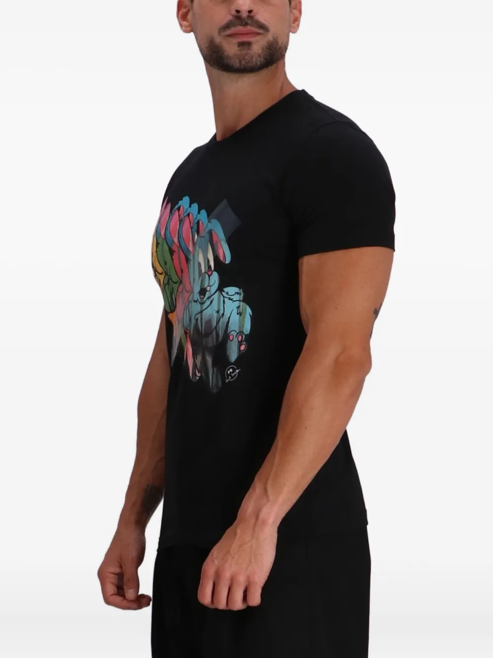 Paul Smith T-shirt met grafische print Zwart
