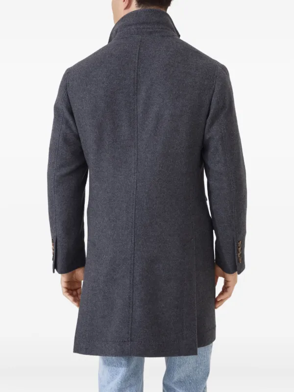 Brunello Cucinelli カシミア コート | グレー | FARFETCH JP