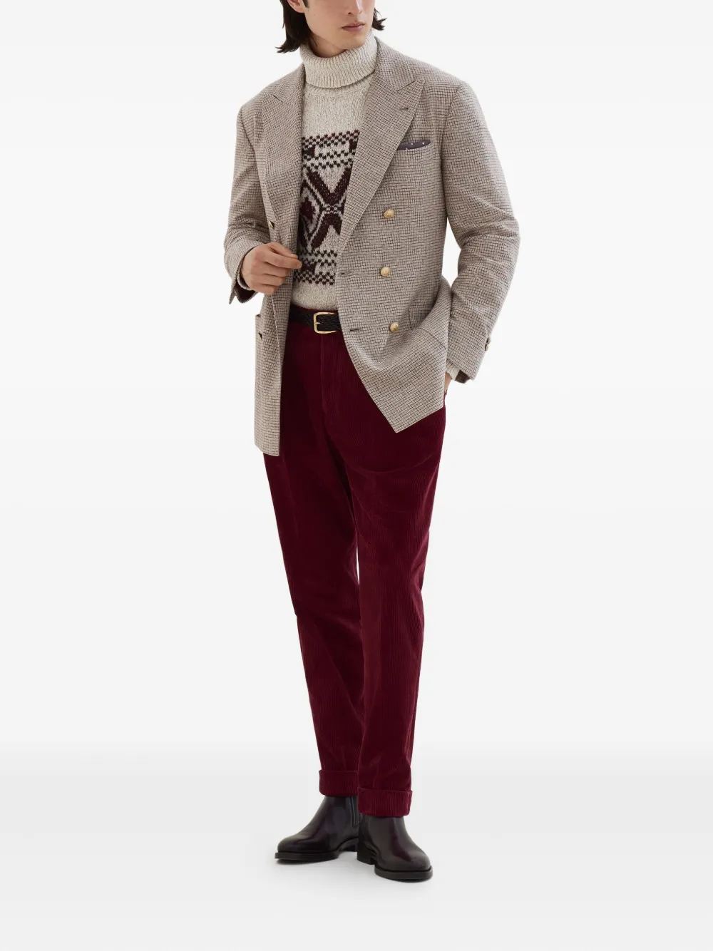 Brunello Cucinelli Flannel blazer | Blazers | Image 2
