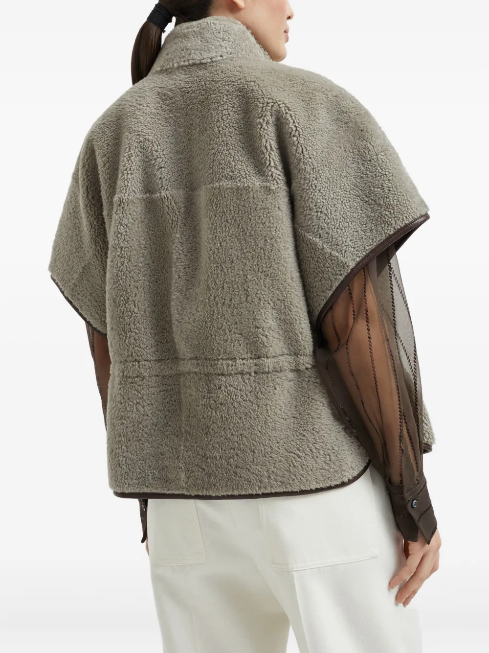 Brunello Cucinelli Lammy jack GREY