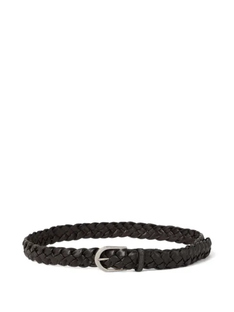 Brunello Cucinelli leather belt 