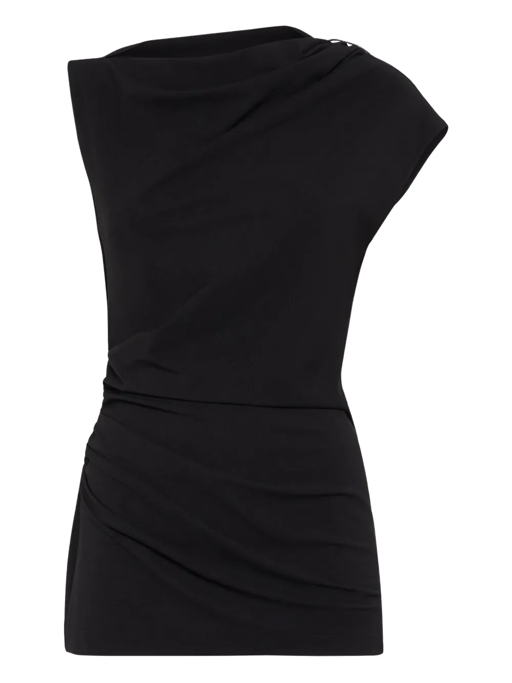 ruched-detail top