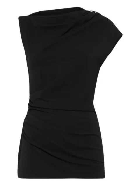 Brunello Cucinelli ruched-detail top