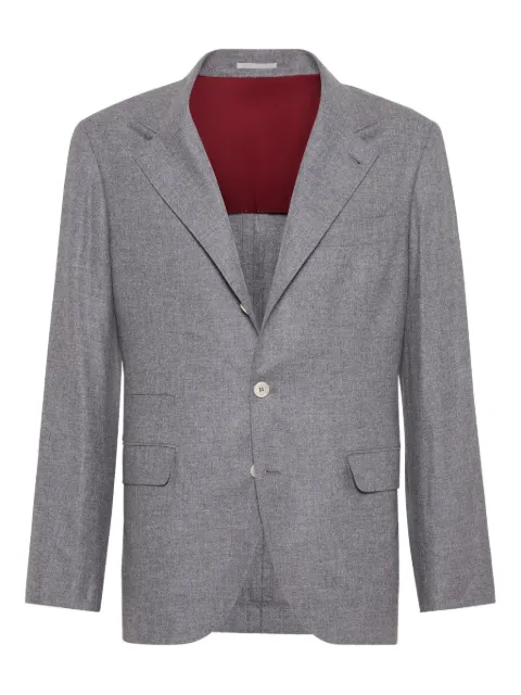 Brunello Cucinelli blazer Flannel