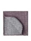 Brunello Cucinelli silk pocket square - Purple