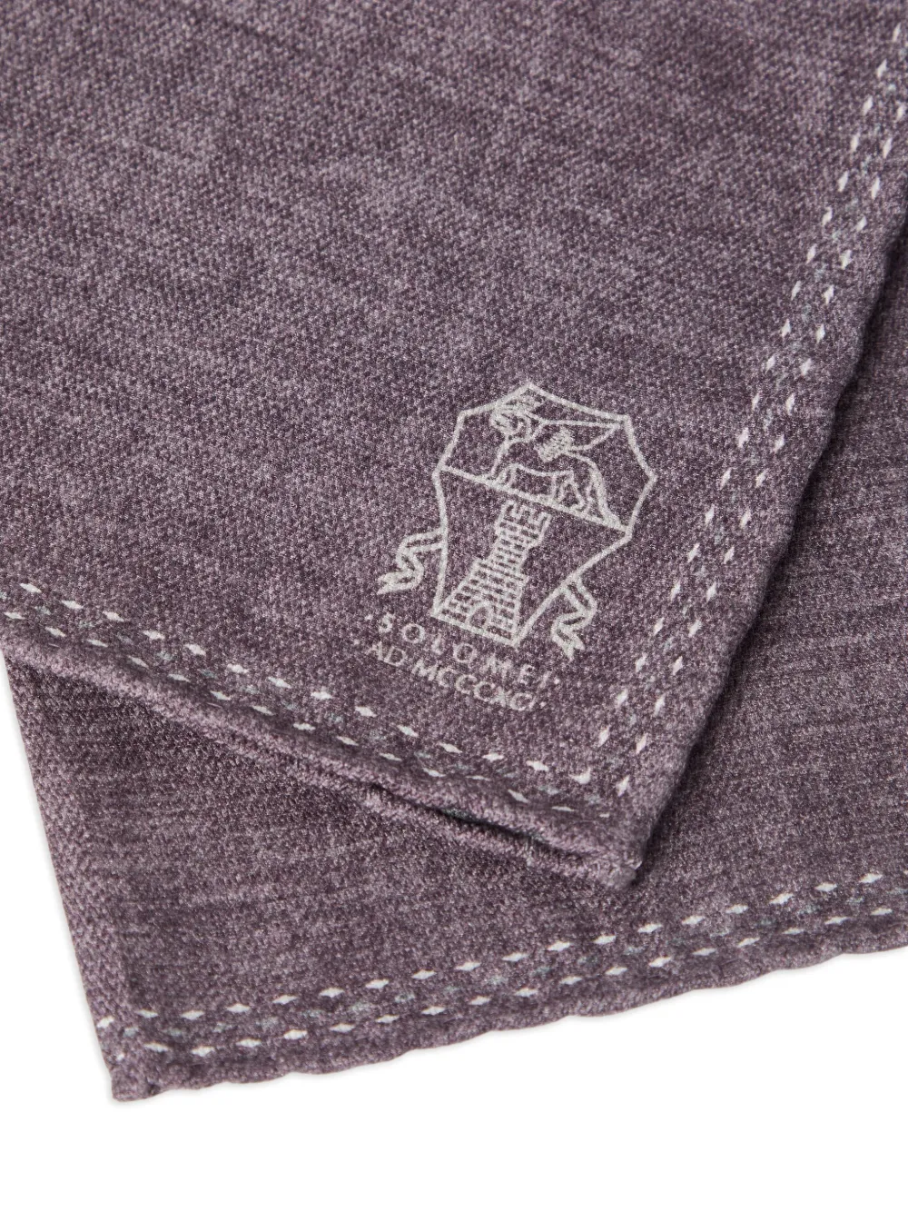 Brunello Cucinelli silk pocket square | Image 2