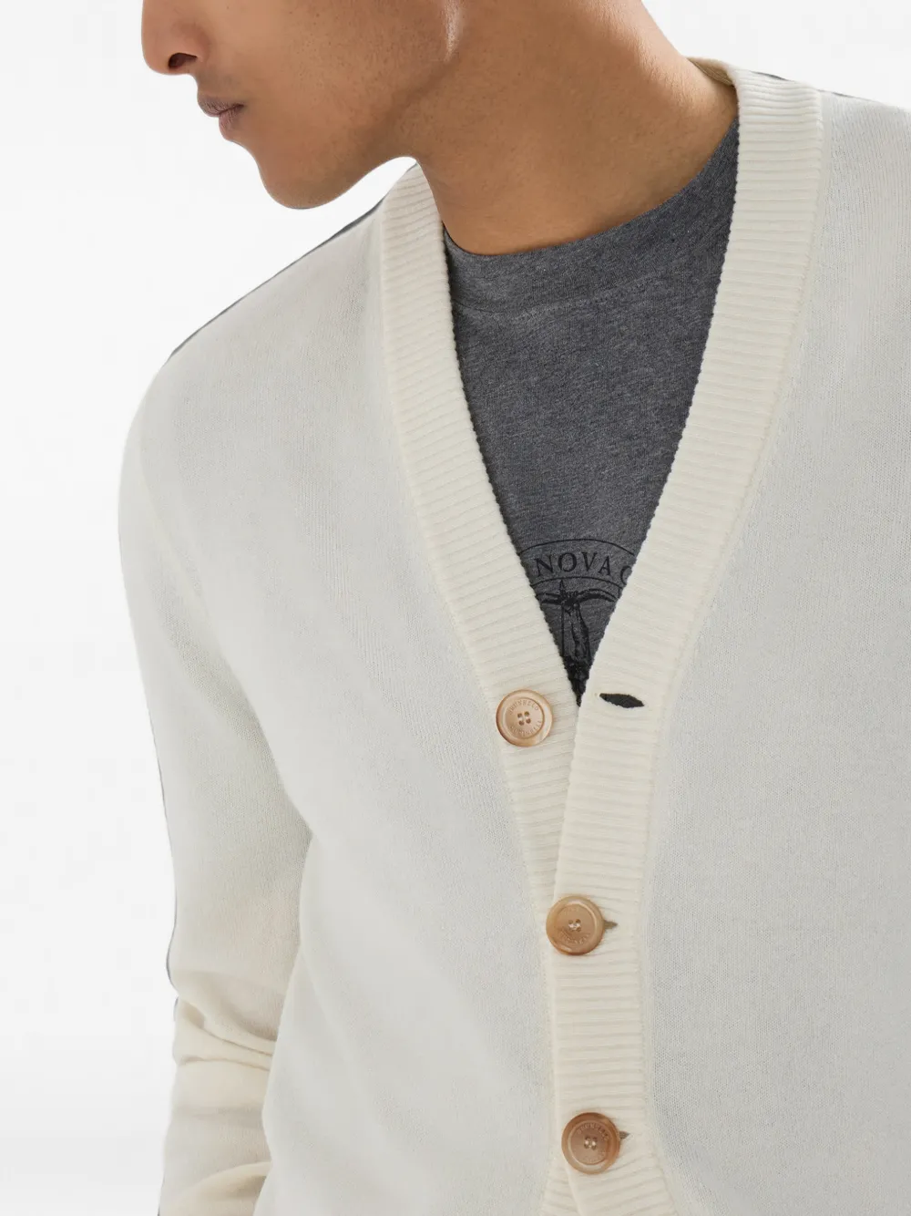 Brunello Cucinelli Kasjmier vest Beige
