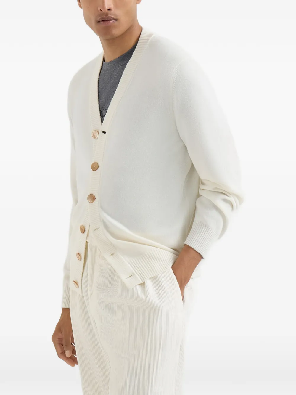 Brunello Cucinelli Kasjmier vest Beige