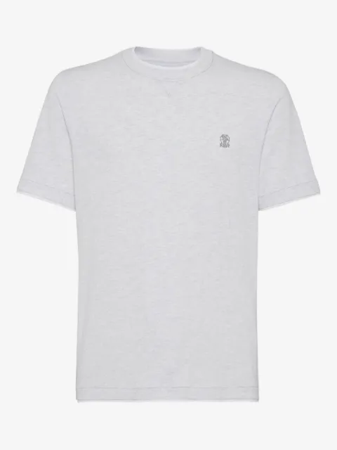 Brunello Cucinelli logo-print T-shirt