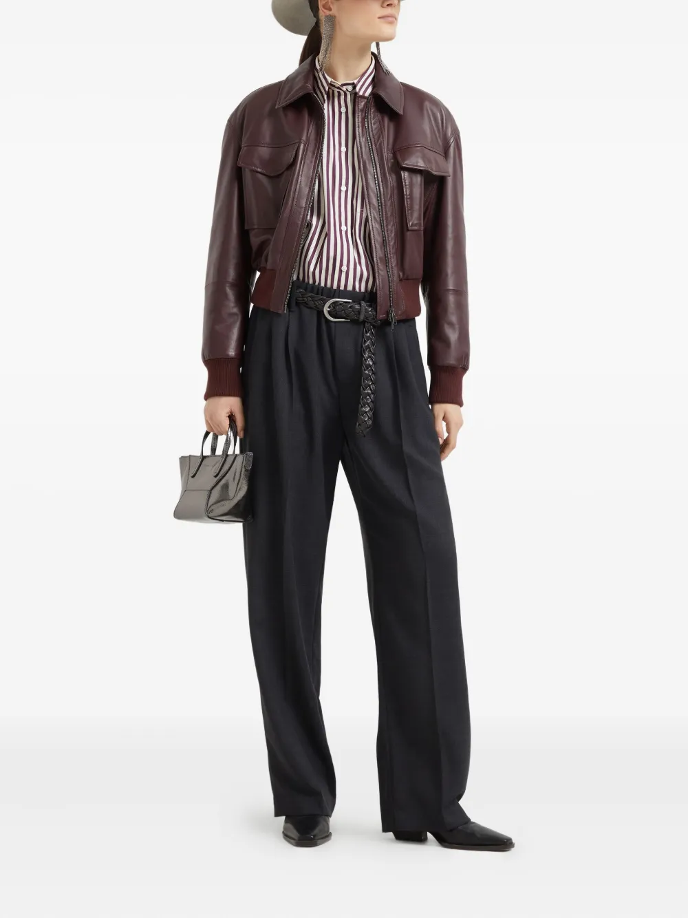 Brunello Cucinelli Satorial broek - Zwart