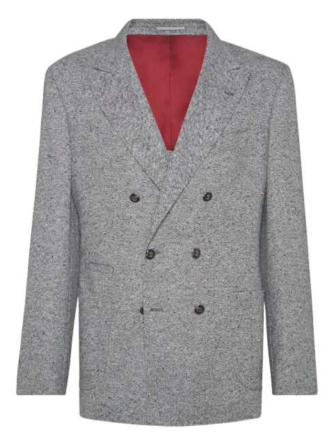 Brunello Cucinelli blazer Sharkskin