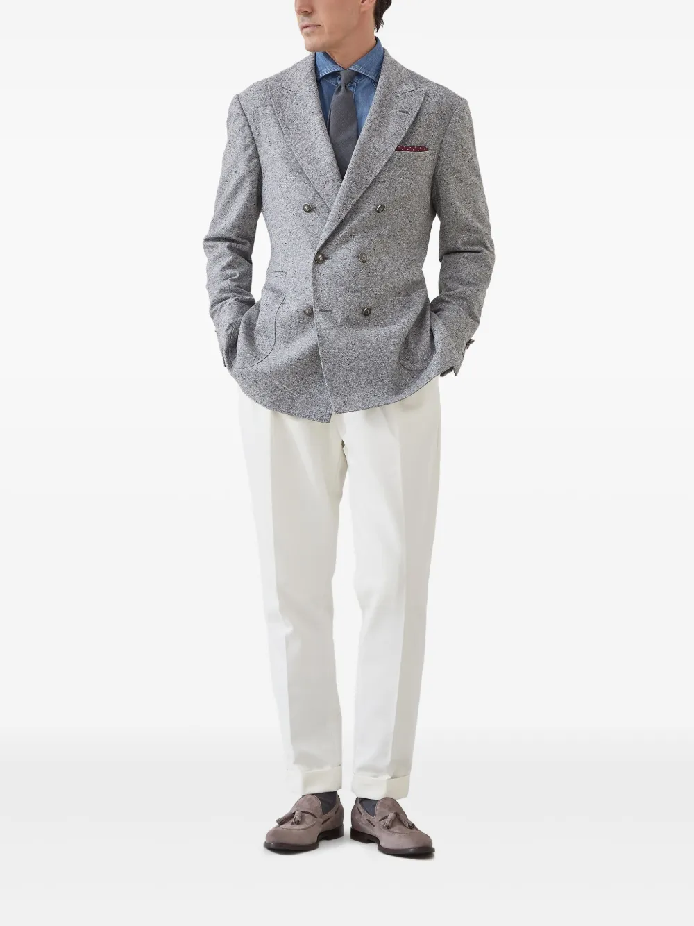 Brunello Cucinelli Sharkskin blazer | Blazers | Image 2