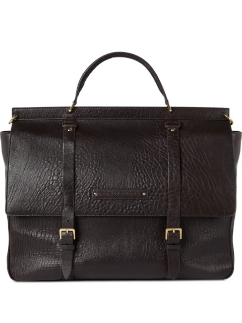Brunello Cucinelli leather briefcase