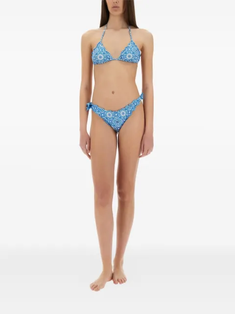 MC2 Saint Barth Sagittarius mosaic-print bikini top