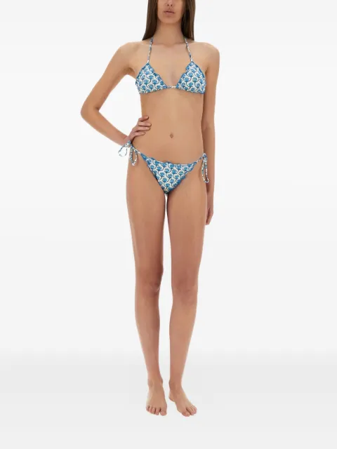 MC2 Saint Barth top de bikini con estampado floral