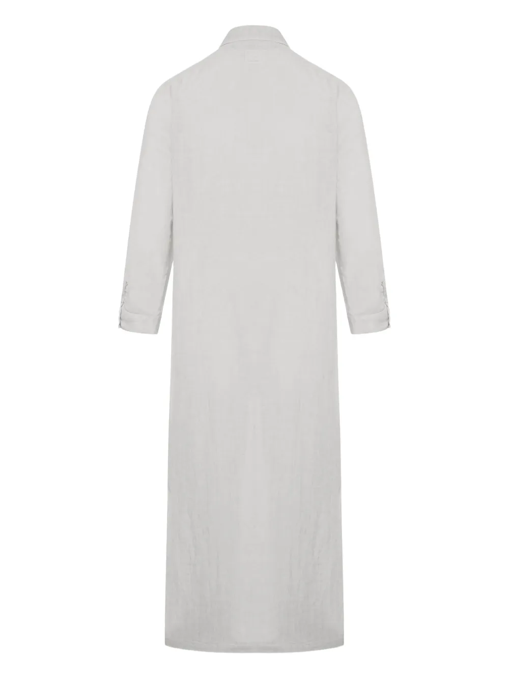 120% Lino Linnen blousejurk - Wit