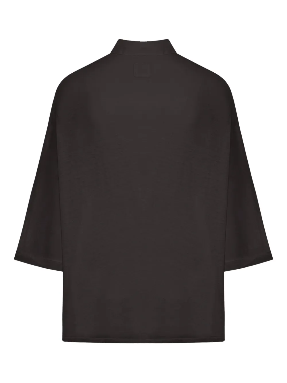 120% Lino button-up shirt - Zwart