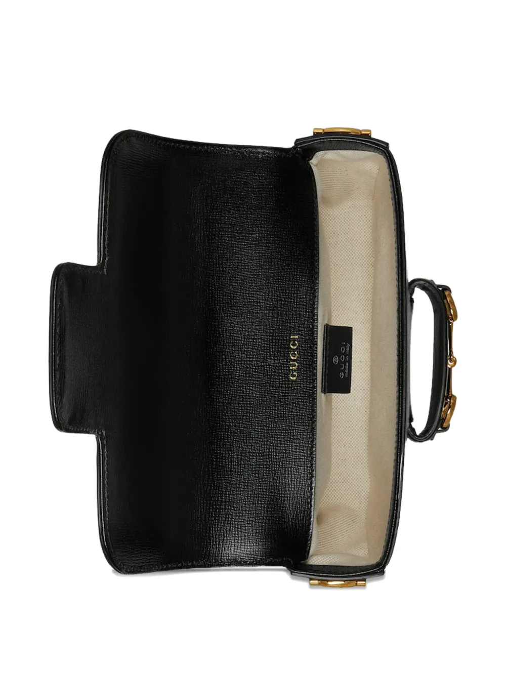 Gucci Horsebit 1955 mini-schoudertas Zwart