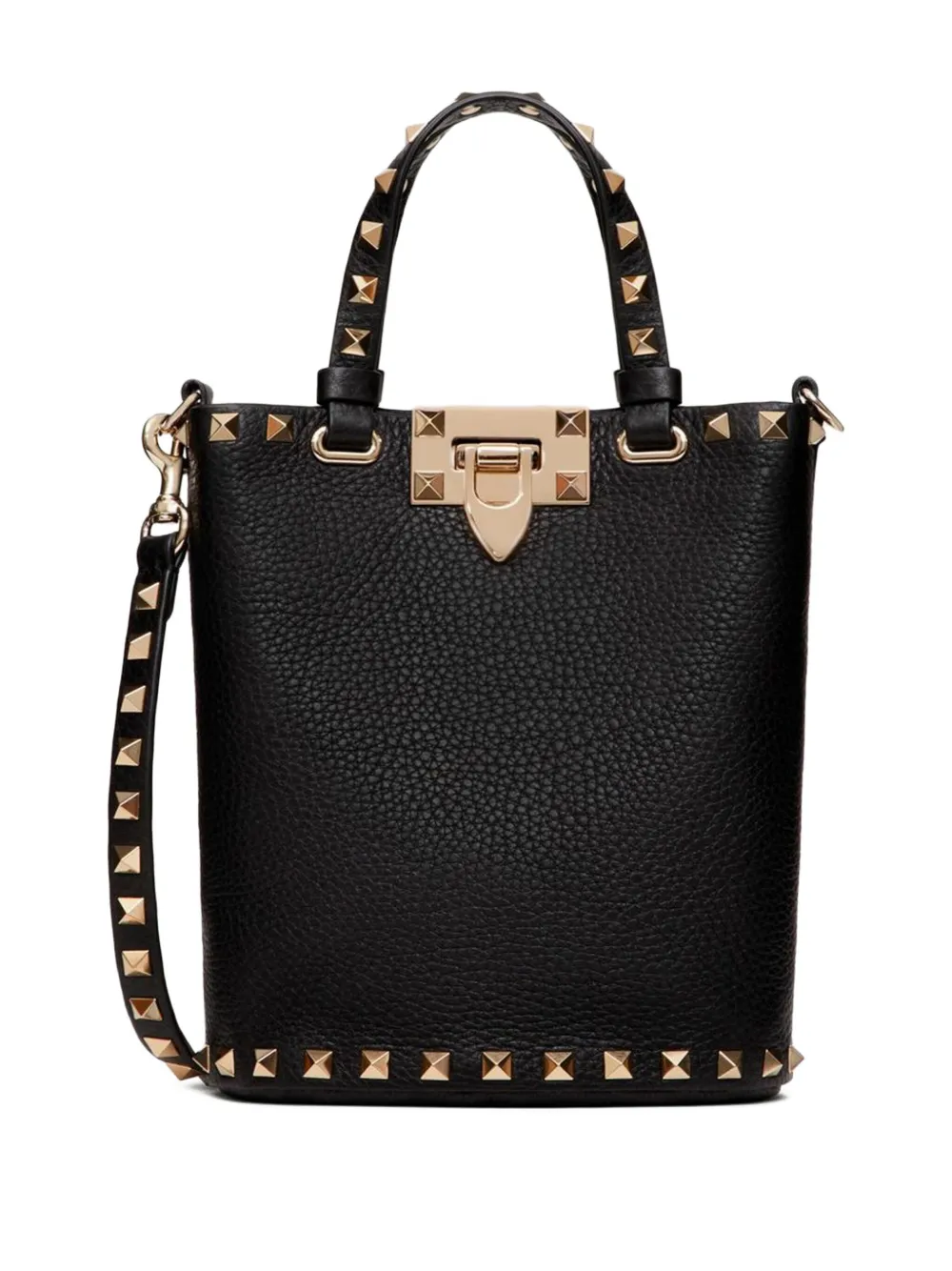 Valentino Garavani Rockstud shopper Zwart